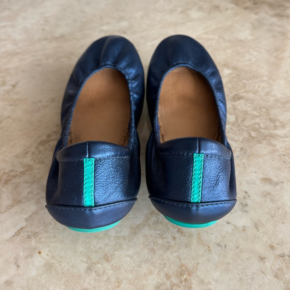 Metallic blue Tieks sz 10 - limited edition!
